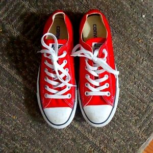 Red converse